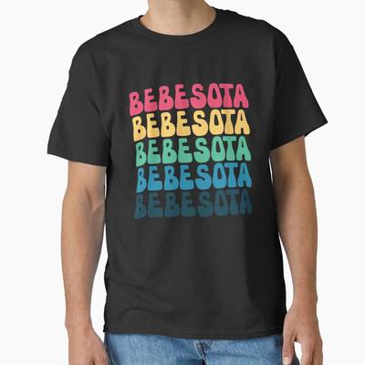 Bebesota Funny Reggaeton Cool Latina Classic T Shirt Vintage Comfortable Graphic Streetwear Top For Everyday Wear Homme