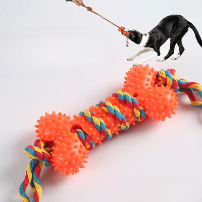 Dog Chewing Toy Rope New Model Teeth Cleaning Interactive Dog Toy Home Pet Supplies