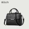 Unique Stone Pattern One-Shoulder Fashion Retro Large-Capacity Handbag