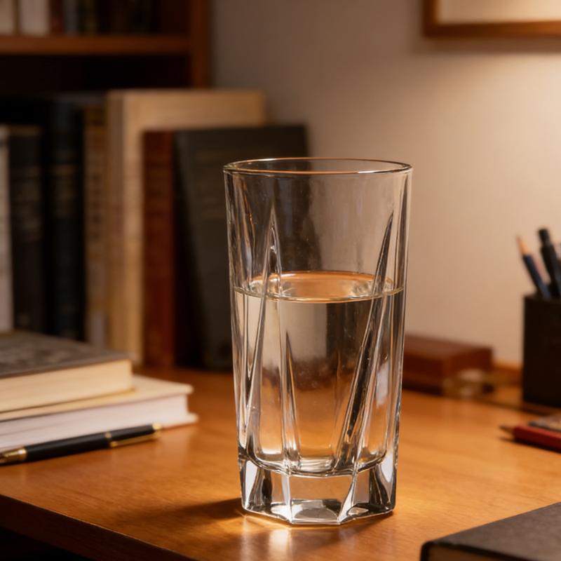 1pcs Simple Glass Cup Creative Cocktail Glasses Transparent Thick Bottom Glass Cup Outdoor Tableware Drinkware Exquisite Gifts