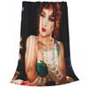 Chappell Roan Midwest Princess Blanket Fleece All Season Multifunction Super Warm Throw Blanket for Home Couch Bedspreads