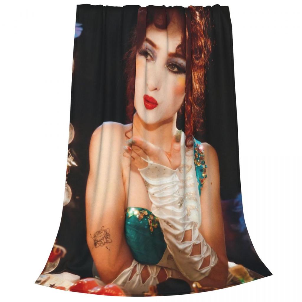Chappell Roan Midwest Princess Blanket Fleece All Season Multifunction Super Warm Throw Blanket for Home Couch Bedspreads