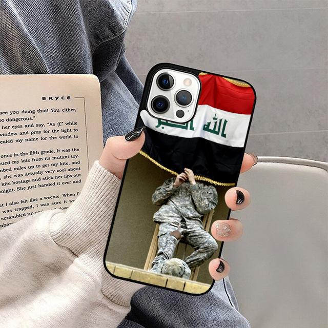 Iraqi Iraq Flag Phone Case For iPhone 17 Air 16 15 Plus Max 14 13 12 11 Pro Max Cover Shell coque