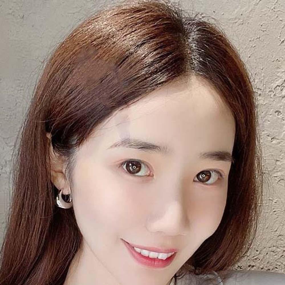 925 Silver Needle Circle Earrings Waterproof Silver Ear Buckles  Festival Gift