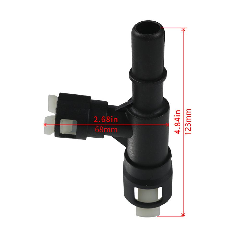 2Pcs Heater Hose T-Connector For Chevy Tahoe Cadillac Escalade Sierra #15055342