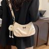 Trendy Women's Small Handbag - 2025 Summer Fashion Crossbody & Shoulder Dumpling Bag for Work & Commute