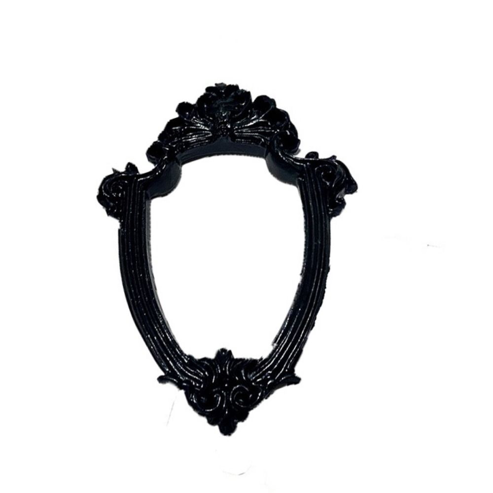 

Resin Craft Vintage Picture Frame Black Wall Hanging Photo Frame Jewelry Display style 3