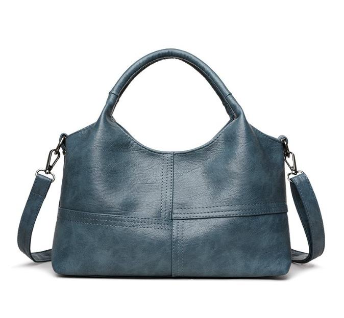 

Женская сумка Легкая сумка-кроссбоди для поездок на работу Винтажная сумочка озеро синий