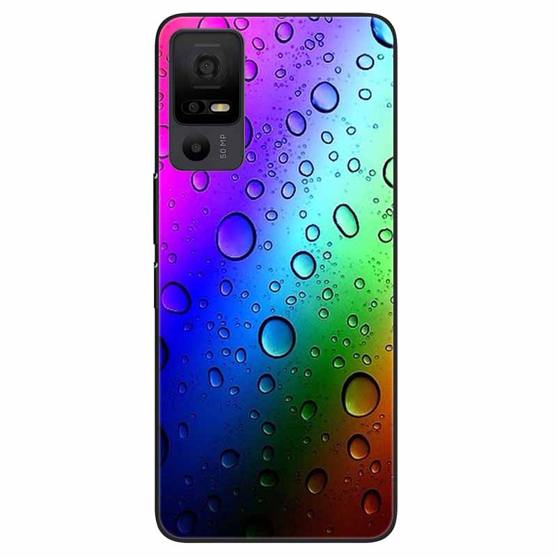 Phone Case for TCL 40 NXTpaper 5G Covers Black Bumper Silicone Soft Shell for TCL 40 NxtPaper 5G TPU Coques Lovely Marble Fundas