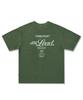 MINIMALPROJECT Lettering Pigment Short Sleeve T-Shirt Mst171 [Bluegreen]