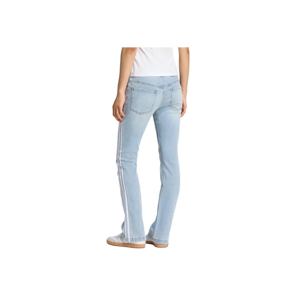 adidas Originale Adilenium Ss25 Teamgeist Lr Denim Jogger Slim Fit Sport Schlagjeans Damen Jogger KE9801
