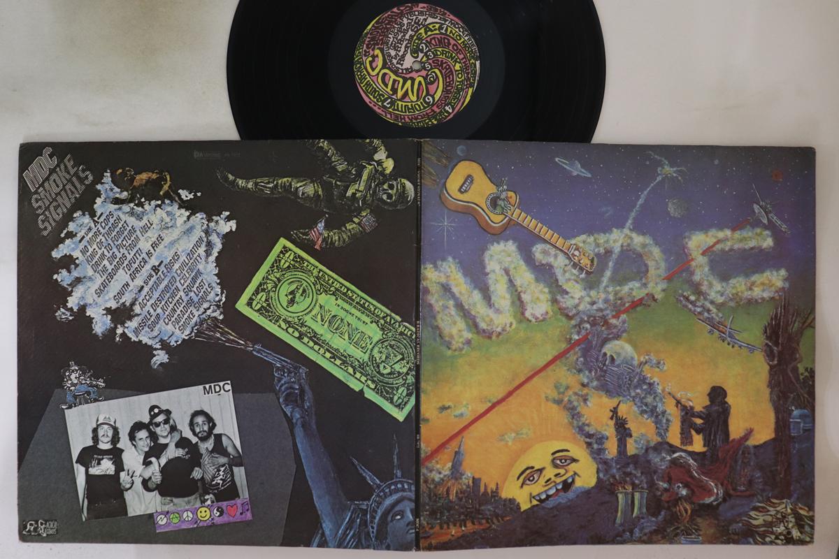 

LP Record MDC Smoke Signals MDC4 R RADICAL 1986 Europe Rock Used