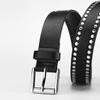 Design Unique Original Pu Leather Belt With Rivet Detailing For Womens Outfits Casual