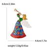 Enamel Angel Girl Brooches for Women Unisex Wings Character Pins Event Party Backpack Decoration Clothes Accessories