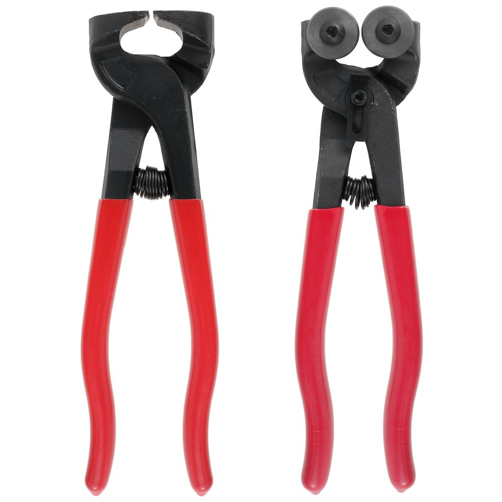1/2Pcs Glass Tiles Nippers Set Heavy Duty Wheeled Glass Cutter Pliers Mosaic Cutter Tool for Cutting Porcelain Ceramic Stone