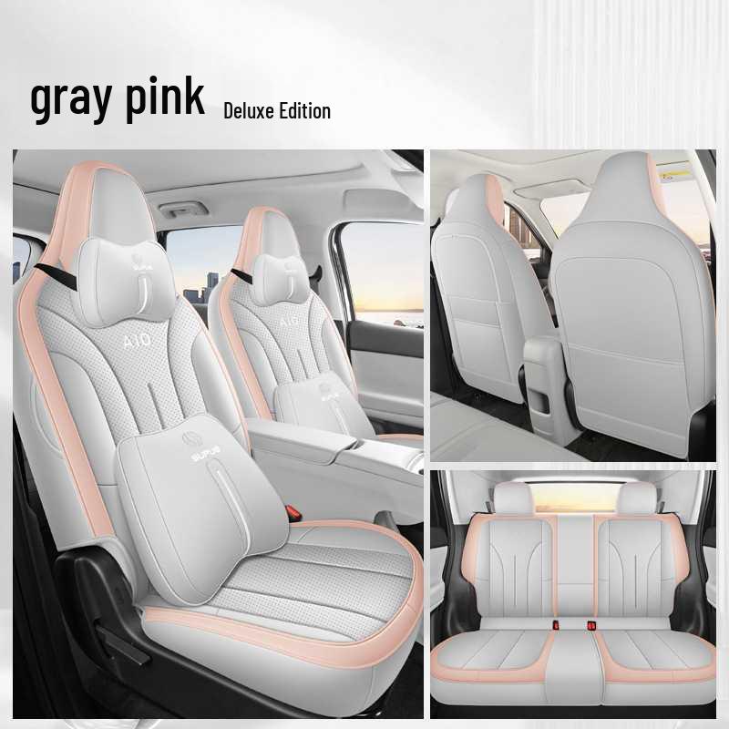 2026 Leapmotor A10 Car Seat Covers, Full Coverage Perforated Leather, Breathable, Special Fit for 500km Lidar Model.