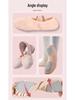 Women's Kindergarten Winter Dance Shoes - Lace-Free, Cat Paw Design for Students