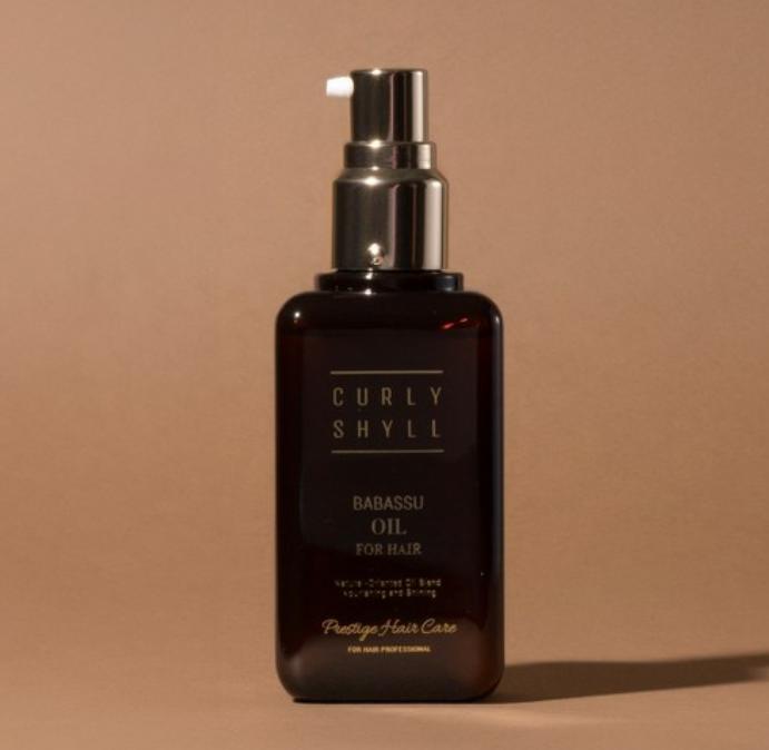 CURLYSHYLL Hair Essence Babassu Oil 100ml – Nourishing Lightweight Hair Treatment