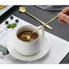 HomeCloud Golden Spoon Set/Coffee Spoon/Dessert Spoons/Cutlery Kitchen