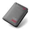For Audi 8P PU Leather Car Driving Document Bag ID Passport Card Wallet Card Pouch For Audi A1 A2 A3 A4 A5 A6 A7 A8 Q2 Q3 Q5 Q7 Q8 S3 S4 RS5