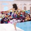 Classic Anime Danganronpa Movie Beach Colorful Bath for Girl Microfiber Quick Dry Sand Free Beach Yoga Spa Gym Pool