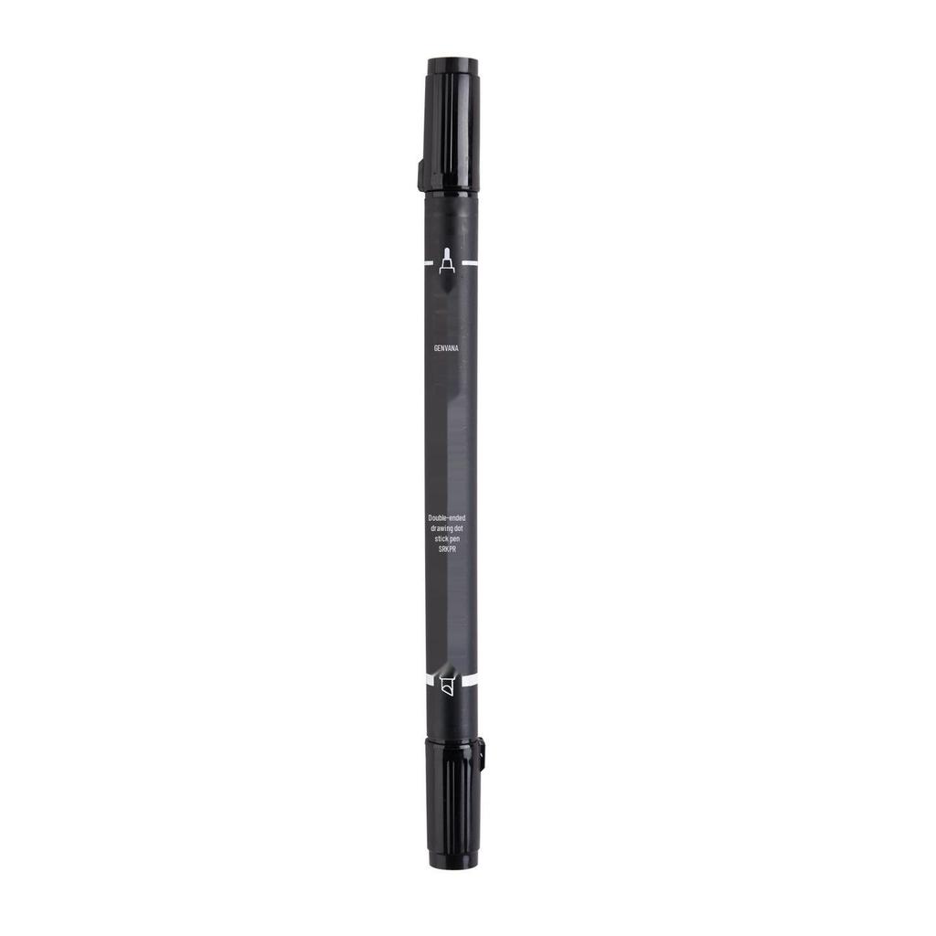 Jin Wannian Dual-Tip Black Drawing Marker for Architectural Design