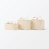 MUJI Cotton Canvas Soft Box with Handle, Slim Small, Approx. W37 X D185 X H16cm, Item No. 23089999,
