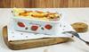 Fuji Enamel Strawberry Deep Rectangular Container, Large, 1.95L, STB-DL