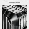 Ruidemu Woven Texture Aluminum-Magnesium Alloy Luggage