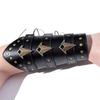 Middle Ages Wristband Perfect for Costume Parties Gatherings Cosplay Black Gauntlet Bracer Gauntlet Brown Wristband
