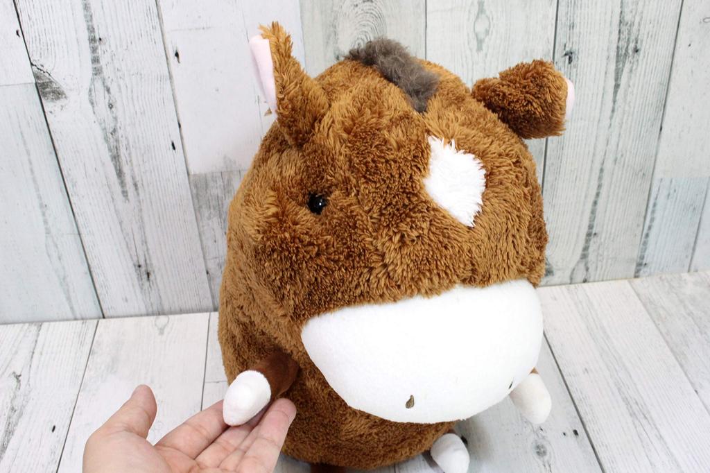Plush Toy Baby More Pony Dark Brown LL Size