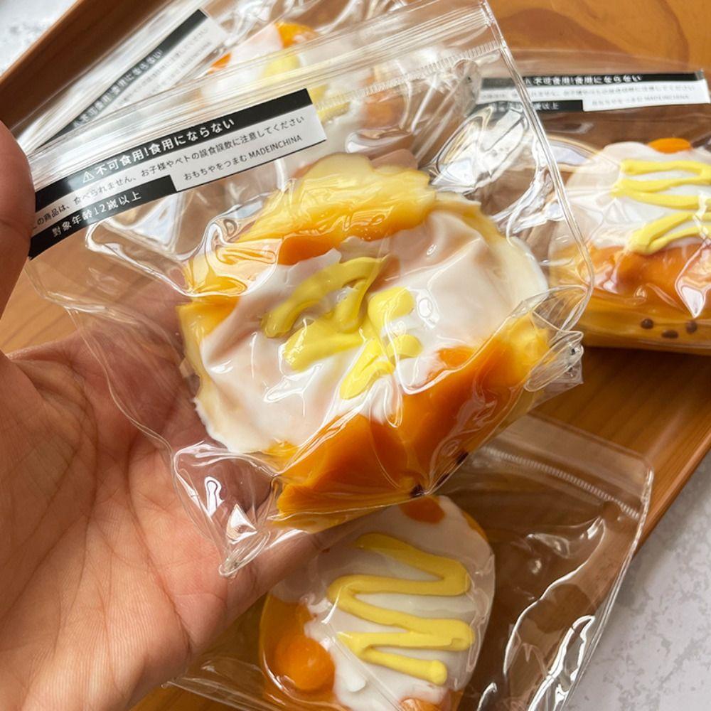 Shiba Inu Cheese Cake Pinch Toy Slow Rebound Cute Dog Pinch Toy Doggy Squeeze Toy  Unique Gift