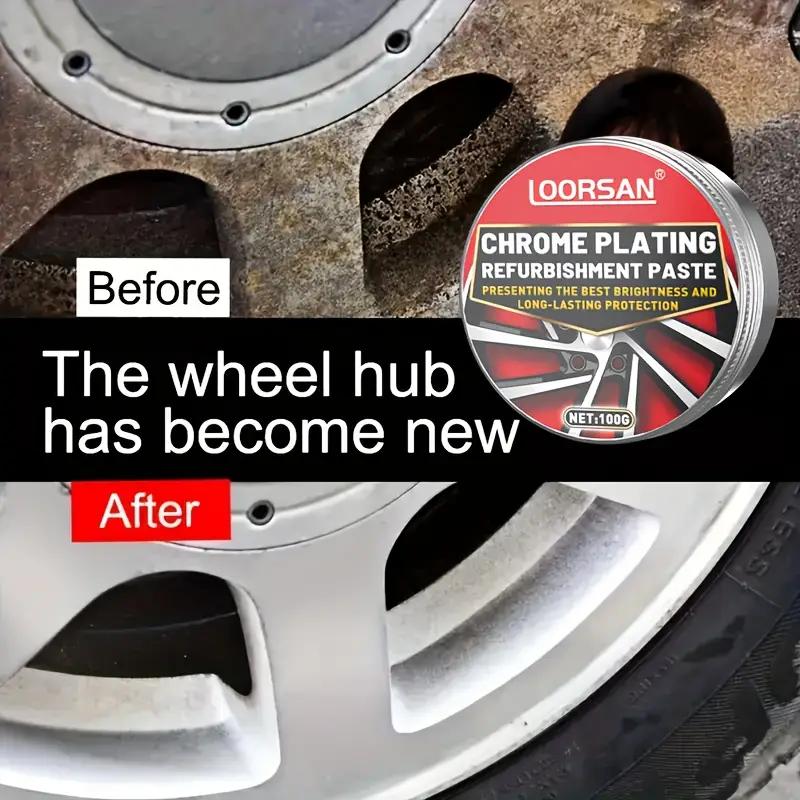 

100g universal car chrome renewal paste, polishing oxidation paste, scratch remover,car emblem and decoration renewal 100ml