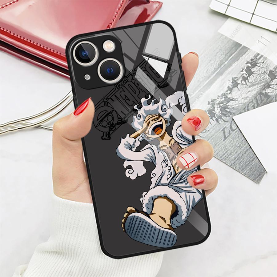 

Чехол для iPhone 17 Pro Max XR 12 14 11 8 Air 16 15 Plus 13 Стеклянная крышка для телефона OneS P-ieceS Крутой iPhone 12