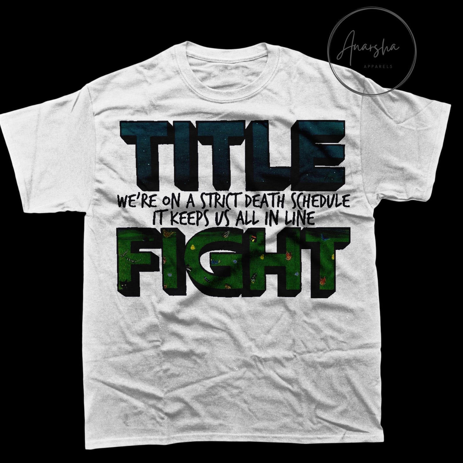 Title Fight Band Tee, Indie Rock Music Shirt L