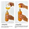 2Pcs 2-in-1 Silicone Popsicle Mold with Straw Quick Freezing Triple Balls Ice Ball Maker BPA-Free Summer Cool Water Drinks Bottle Ice Tray for Yogurt