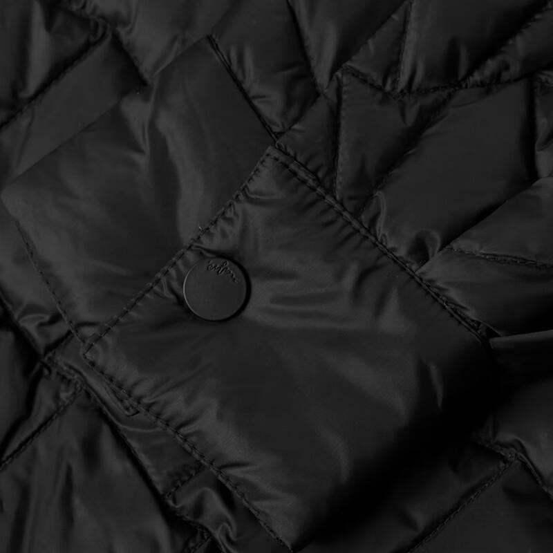 Eifini Women's Shirt-Style Rhombus Down Jacket