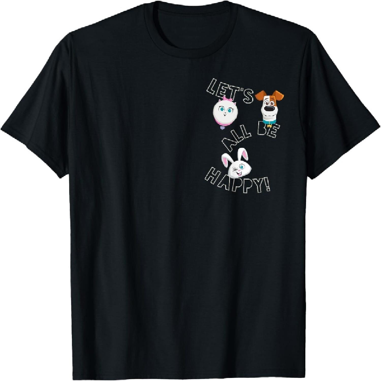 The Secret Life of Pets 2 All Be Happy T-Shirt XXXXXL разноцветный