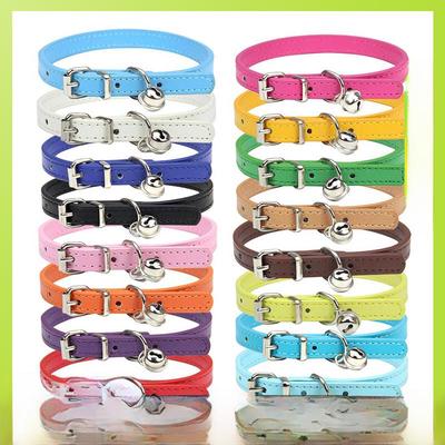 Japanese Style Pet Collar with Bell for Cats and Dogs