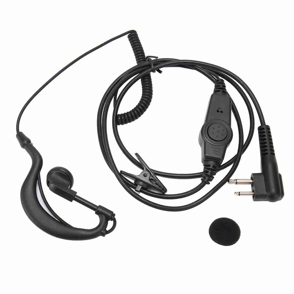 Intercom Earphone M Connector G Shaped Earhook Anti Interference Headphone For Motorola 318