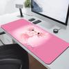 Cute Axolotl Design Aesthetic Large Gaming Mouse Pad Office Desk Mat Computer Keyboard Pad Nonslip Office Desk Decor Accessories
