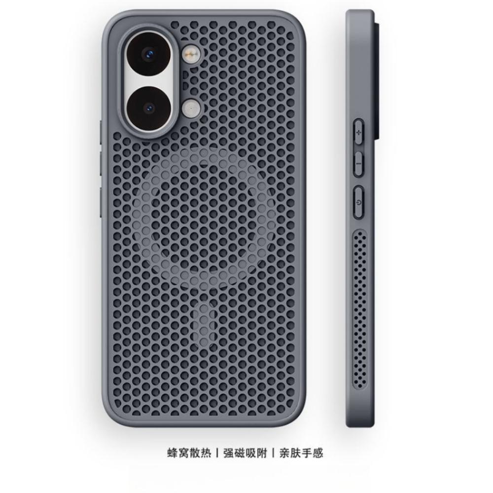 Pour Housse POCO X8 Pro Max Coque Rigide PC+TPU Nid d'abeille Dissipation de Chaleur Magnétique Antidérapante Protège Arrière du Téléphone Pour Coque POCO X8 Pro
