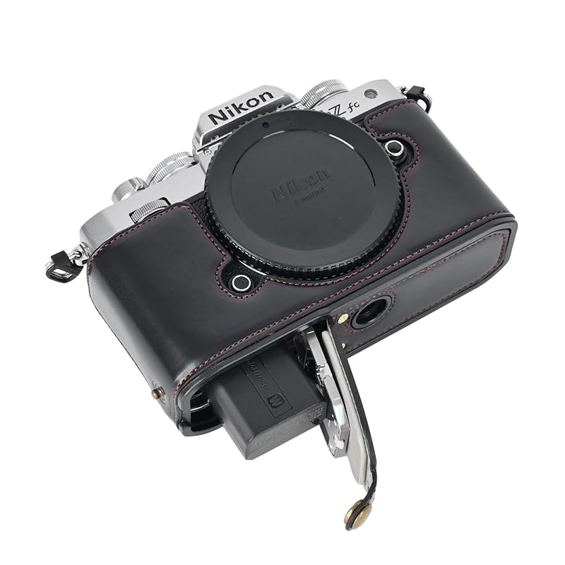 

SIUTATDSH Camera Case PU Leather Suitable for Nikon Nikon ZFC Z fc Case Liner Case Camera holder, earthquake resistant, shock resistant, portable,