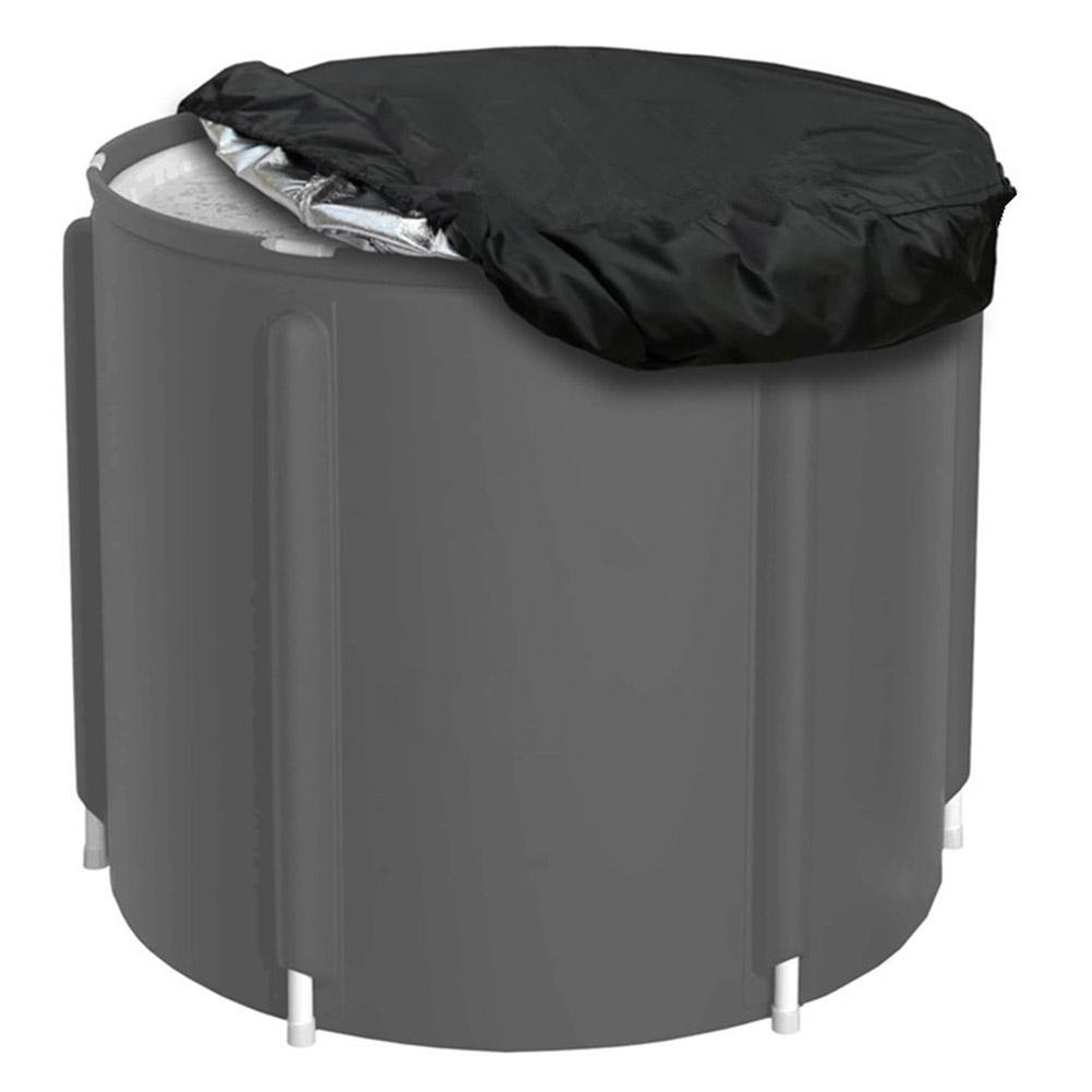 For Outdoor Use Ice Water Therapy 36.6x36.6x5.9 Inches Portable Bathtub Cover Protective Cover Versatile Design