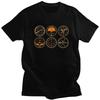 Niestandardowy Kokpit Sześć Zegarów Symulator Lotu Pilot Koszulka Męska Krótki Rękaw 100% Bawełna T-shirt Casual Lotnictwo Samolot Koszulki