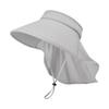 Ice Cool Summer Silk Sunhat Sunshade Hat Neck Cover Travel Outdoors Breathable