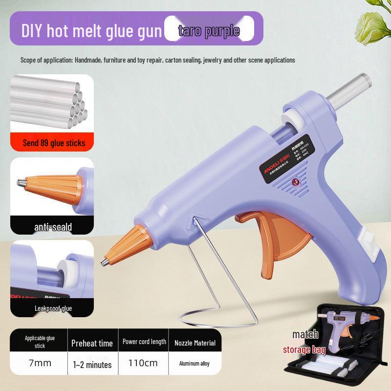 Kids' DIY Anti-Scald Multi-Function Hot Melt Glue Gun