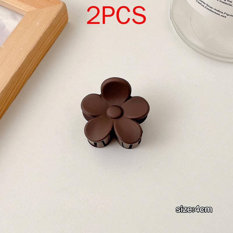 (87 Styles) 2pcs/ Set New Large Jelly Color Hair Clip Acrylic Hair Claw Shark Clamp For Women Girls Fashion Summer Updo Headwear Hair Accessories