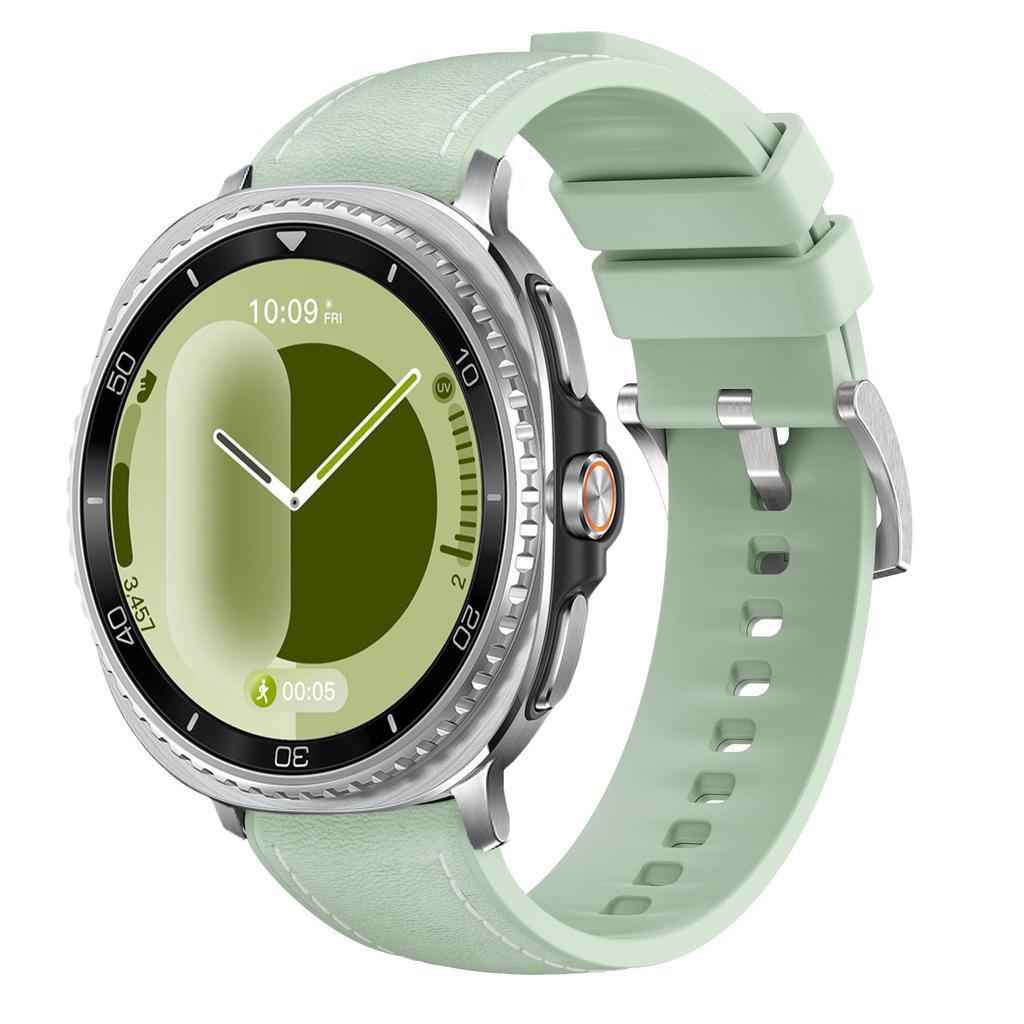 Leather Band For Samsung Galaxy Watch 8 44mm 40mm 8 classic 46mm silicone sport correa Bracelet Galaxy Watch 8 Strap accessories