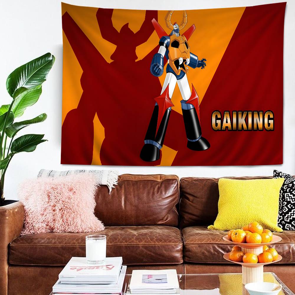 UFO ROBO GRENDIZER GOLDORAK Cartoon Tapestry Home Decoration Hippie Bohemian Decoration Divination Home Decor